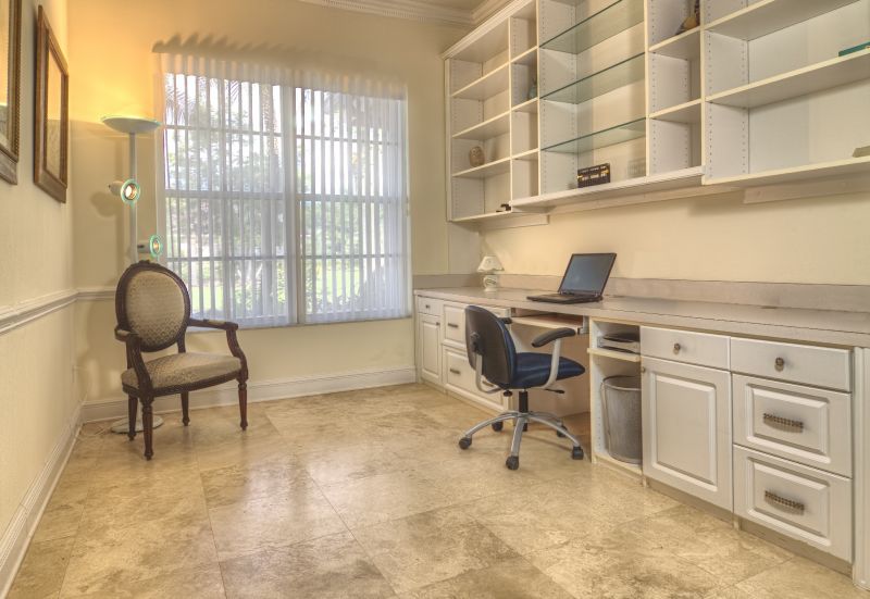 Travertine Floor Installation detail
